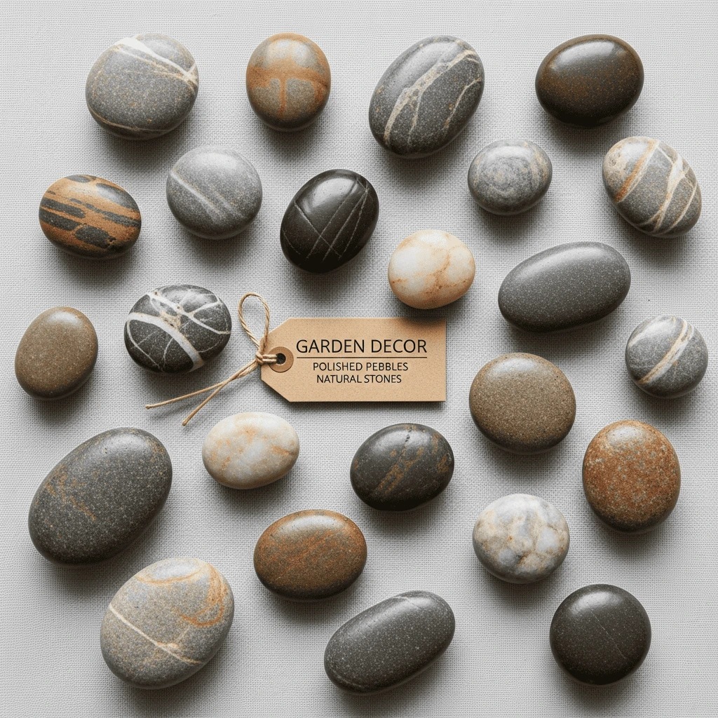 Polised Pebbles Natural stones
