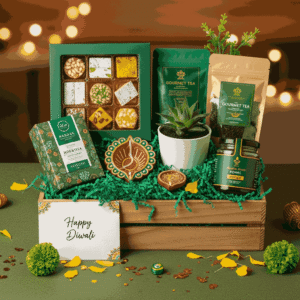 Gift Hampers Green Diwali