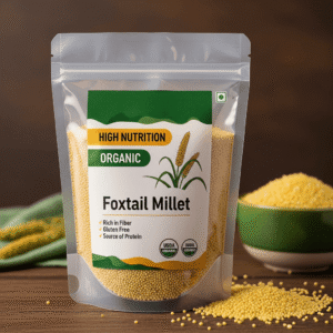 High nutrition Foxtail Organic Millets